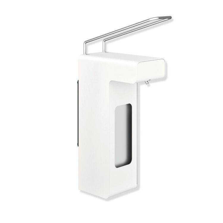 System 900 Medical Lever Soap Dispenser - Matt White